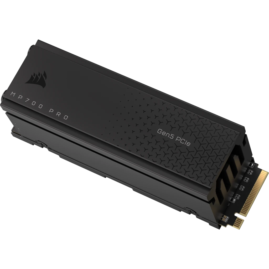 1 TB Corsair MP700 PRO SSD, M.2 2280 NVMe PCIe 5.0, Air Cooler