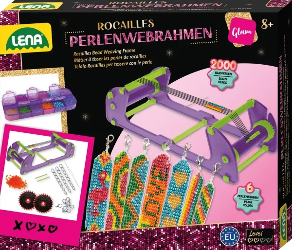 Lena 42722, Kit för tillverkning av armband för barn, 8 År, Multifärg