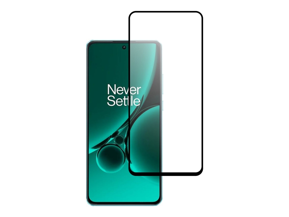 Screenor - Skärmskydd för mobiltelefon - glas - svart - för OnePlus Nord 4