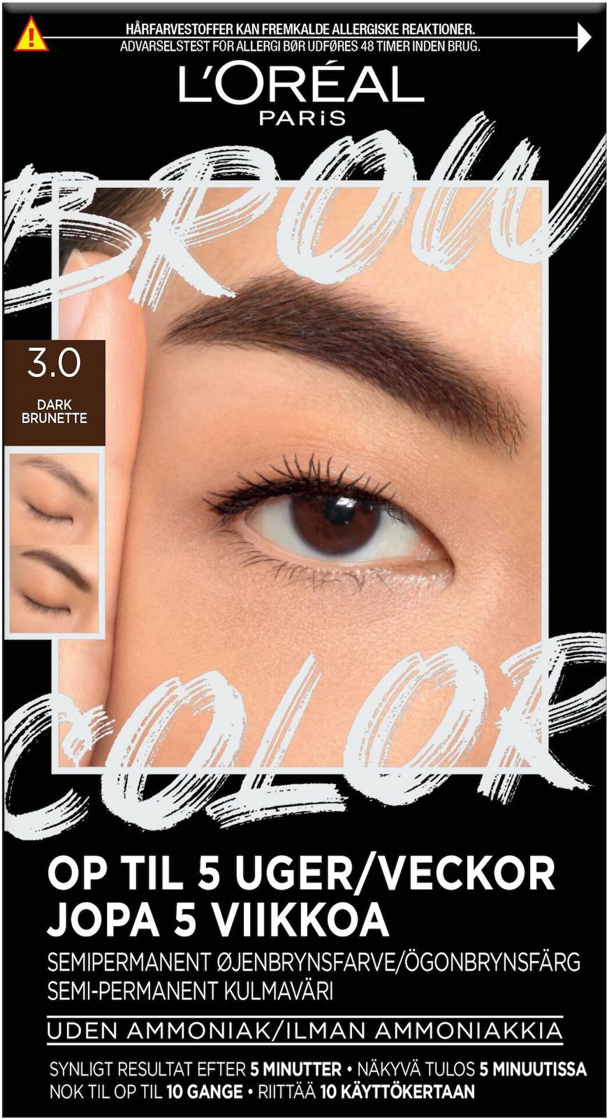 L'Oréal Paris Brow Color Dark Brunette 3.0 1 pcs