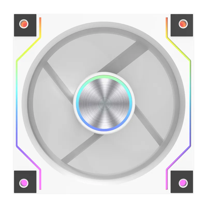 Darkflash DM20 LINE Cooling Fan - White - Chassi fläkt - Vit