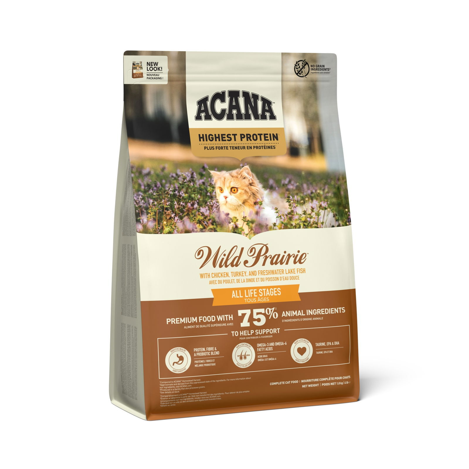 Acana Cat & Kitten Wild Prairie Torrfoder till Katt 1,8 kg
