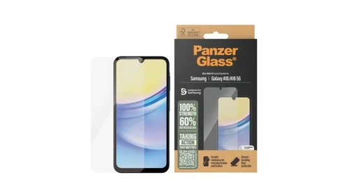 PanzerGlass Samsung Galaxy A16/A16 5G skärmskydd Ultra-Wide Fit, bild 3