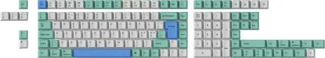 Keychron PBT tangentkapsuppsättning (Iceberg)