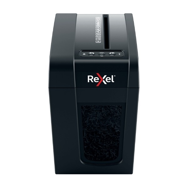 Rexel Secure X6-Sl Dokumentförstörare, svart