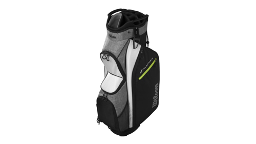 Wilson - Feather Cartbag – Black/Grey/White, bild 3