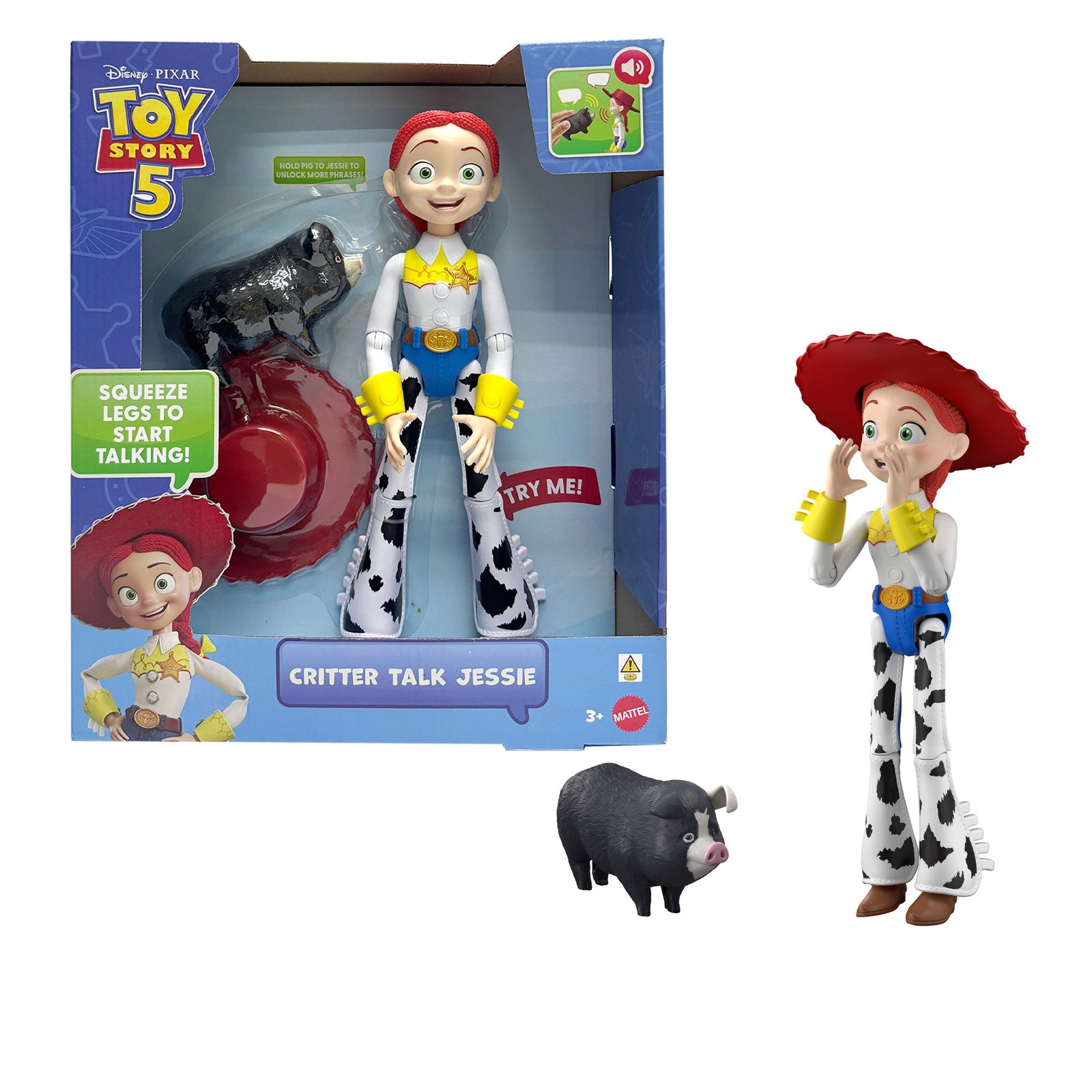 Pixar Toy Story 5 - Critter Talk Jessie 30 cm