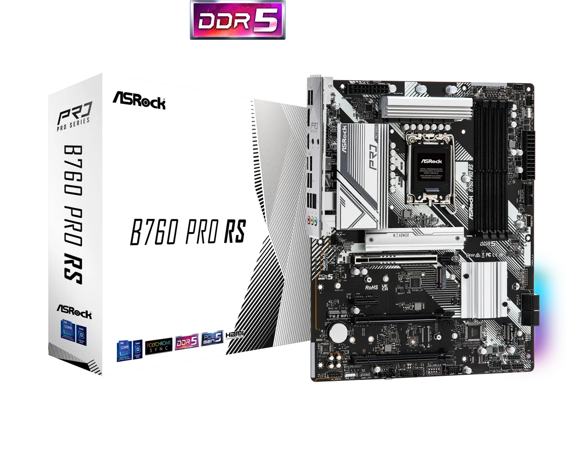 ASRock B760 Pro RS, bild 2