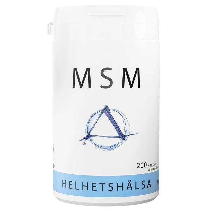 Helhetshälsa MSM 520 mg 200 kapslar