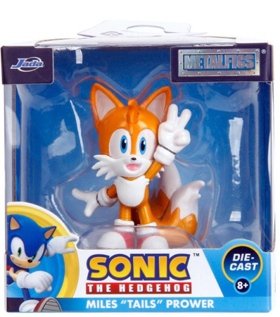 Jada Sonic the Hedgehog Die Cast Mini Metalfigs - Miles Tails Prower