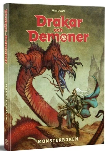 Drakar och Demoner Monsterboken - Standardutgåva