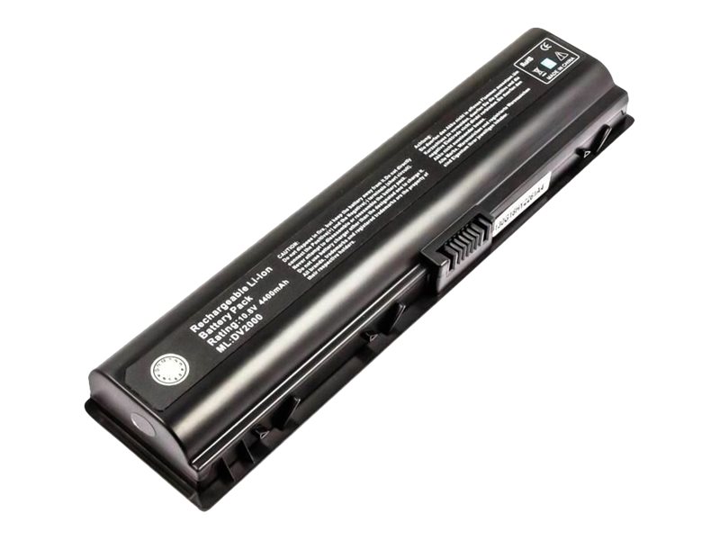 CoreParts - Batteri för bärbar dator (likvärdigt med: HP 417066-001, HP 411462-421, HP EV088AA, HP EX941AA) - litiumjon - 6-cells - 4800 mAh - svart - för Compaq Presario C745, C750, C751, C762, C769, C770, C780, F754, F756, F760, F761, F767