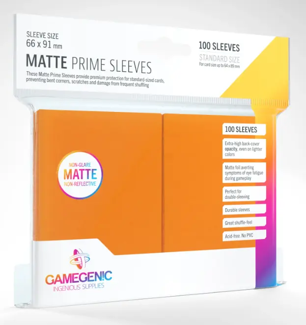 Matte Prime Sleeves Lime
