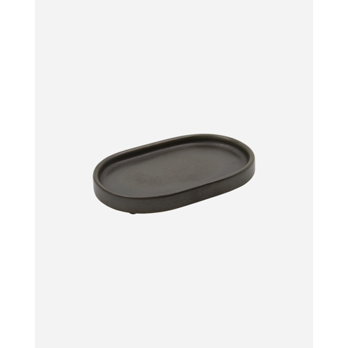 Meraki - Bricka - Mörkgrå - L:20cm, W:12,5cm, H:3cm