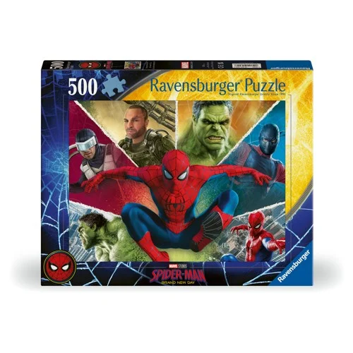 Ravensburger Pussel: Marvel Spider-Man Brand New Day 500 Bitar