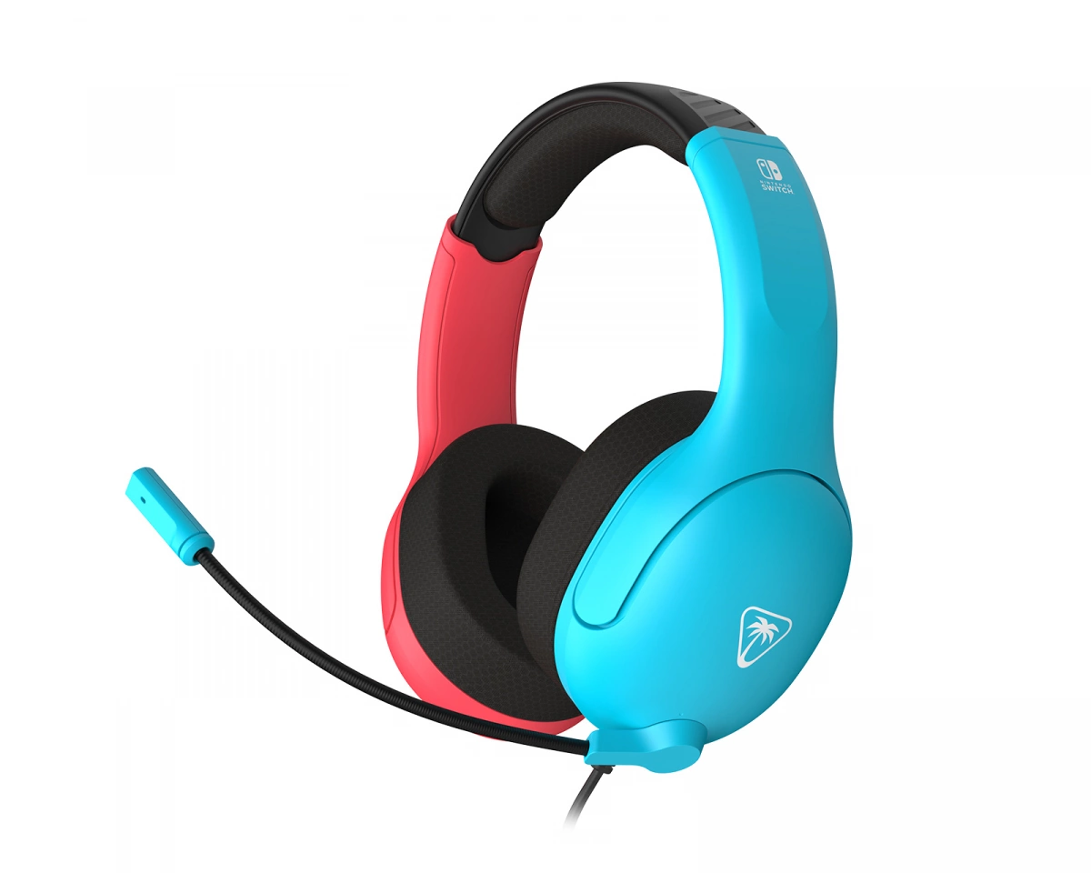 Turtle Beach Airlite Fit gamingheadset, blå/röd, bild 4