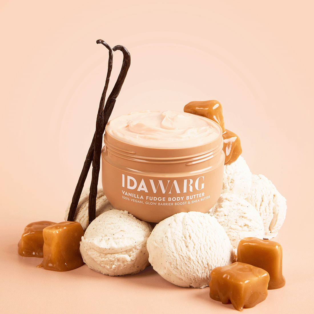 IDA WARG Beauty Vanilla Fudge Body Butter 250 ml, bild 3