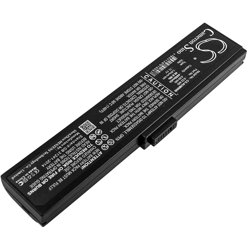 Batteri till Notebook, Bärbar dator för Asus W7J, M9J, W7SG m.fl.