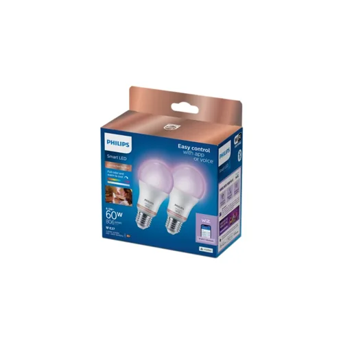 Philips RGB smart lampa E27 A60 8.5W 2st