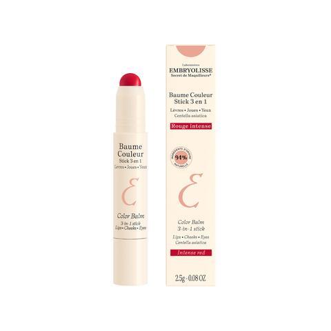 Embryolisse - Color Balm 3-In-1 Stick Intense Red 2.5G