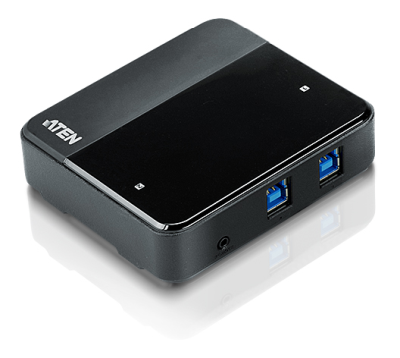 Aten US234, 2 x 4 USB 3.2 Gen1-switch för delning av kringutrustning