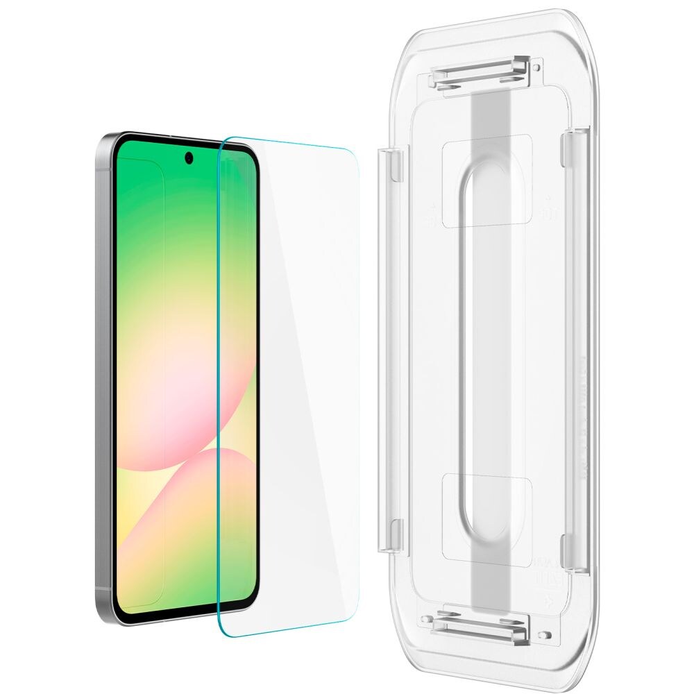 Spigen EZ Fit GLAS.tR - Skärmskydd för mobiltelefon - glas - transparent - för Samsung Galaxy S24 FE, bild 5