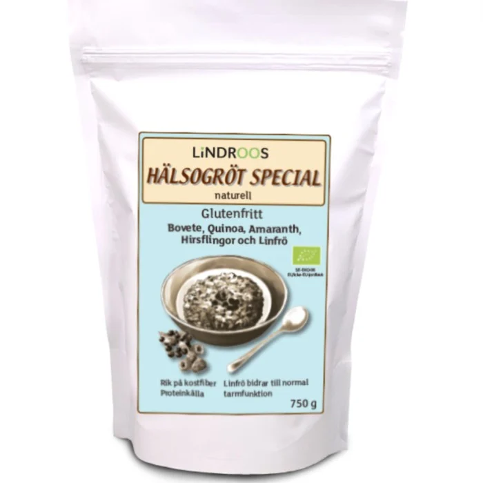 Lindroos Hälsogröt Special utan russin 750 g