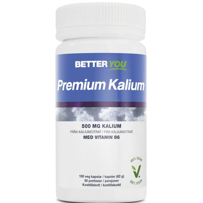 Better You Premium Kalium 500 mg 100 st