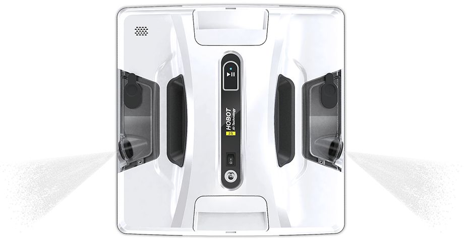 Hobot 2S fönsterputsrobot 62 dB sicksack, vit