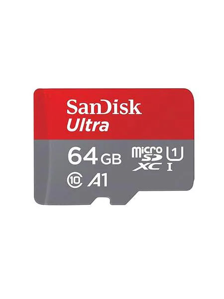 SanDisk Ultra microSDHC minneskort 64GB UHS-I 140MB/s Class 10