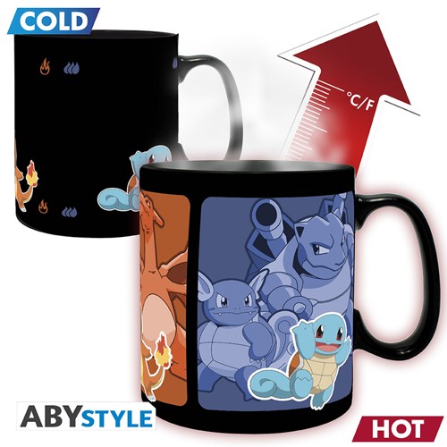 Pokemon Evolve Heat Change Ceramic Mug