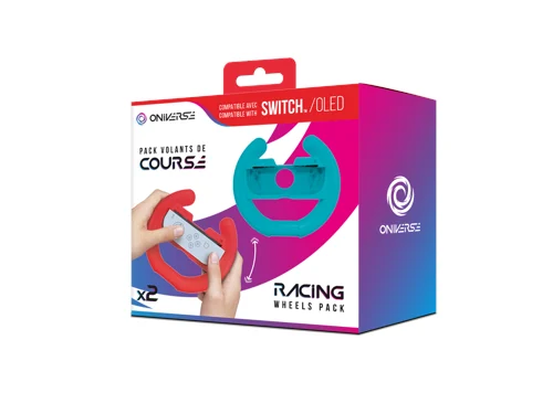 Oniverse NSW Racing Wheel Holders – 2 Pack - Blue/Red, bild 2