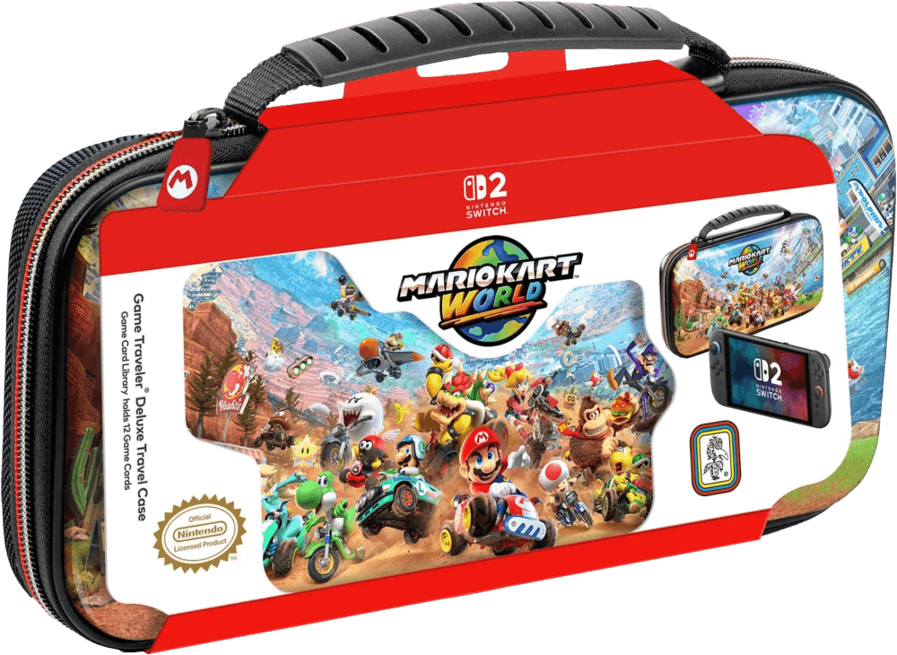 Nintendo Switch 2 Game Traveler: Deluxe Mario Kart World bärväska