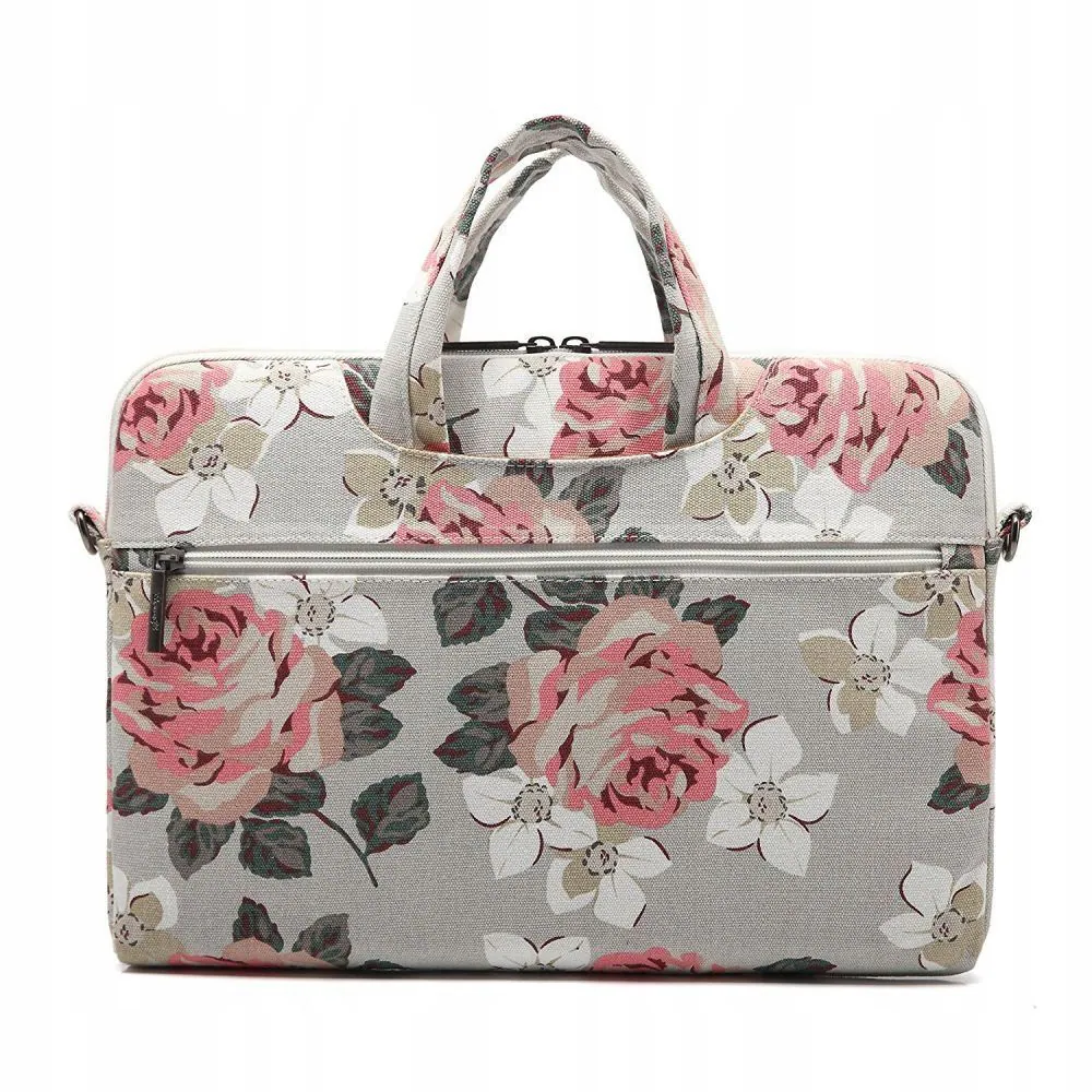 Canvaslife Portfölj Laptopväska 15-16'' - Vit/Rosa, bild 2