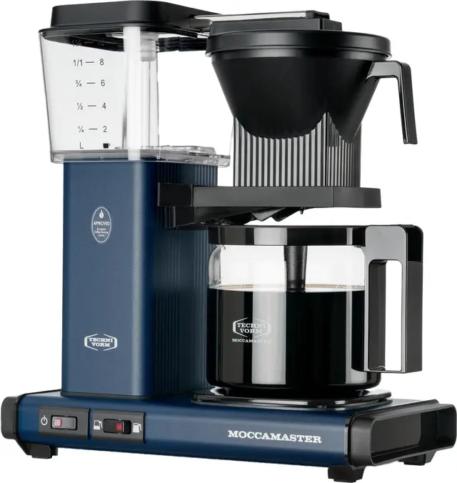 Moccamaster Optio kaffebryggare, Midnight Blue