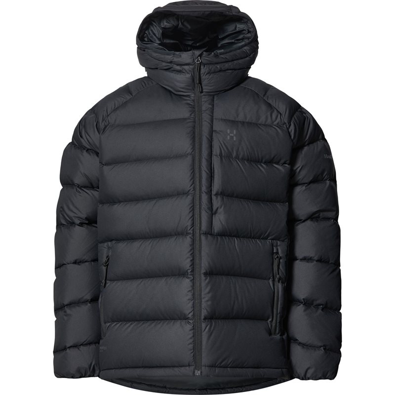 Haglöfs Rosson Down Hood Men True Black - XL