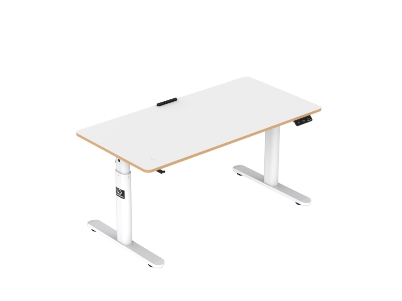 Ultradesk Pulsar, Rak, Rektangulär form, MDF, Stål, Spela, Vit