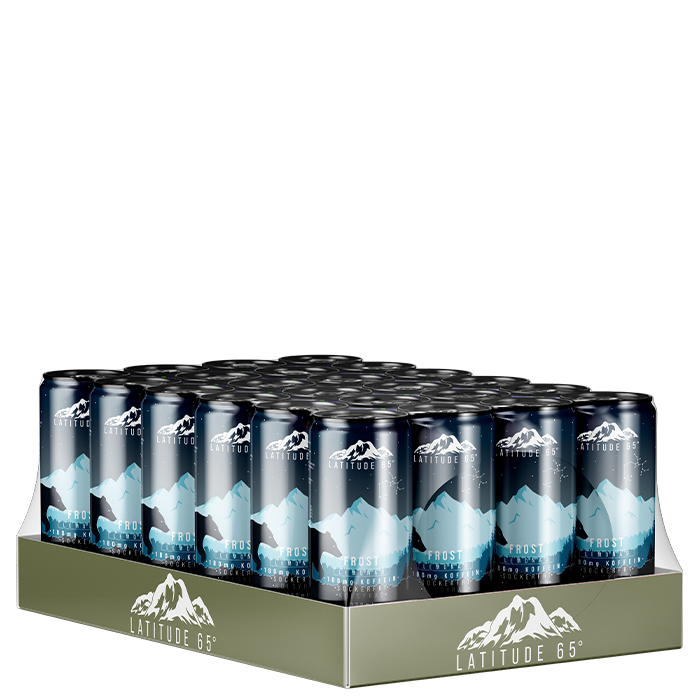 24 x Latitude 65, 330 ml, Frost