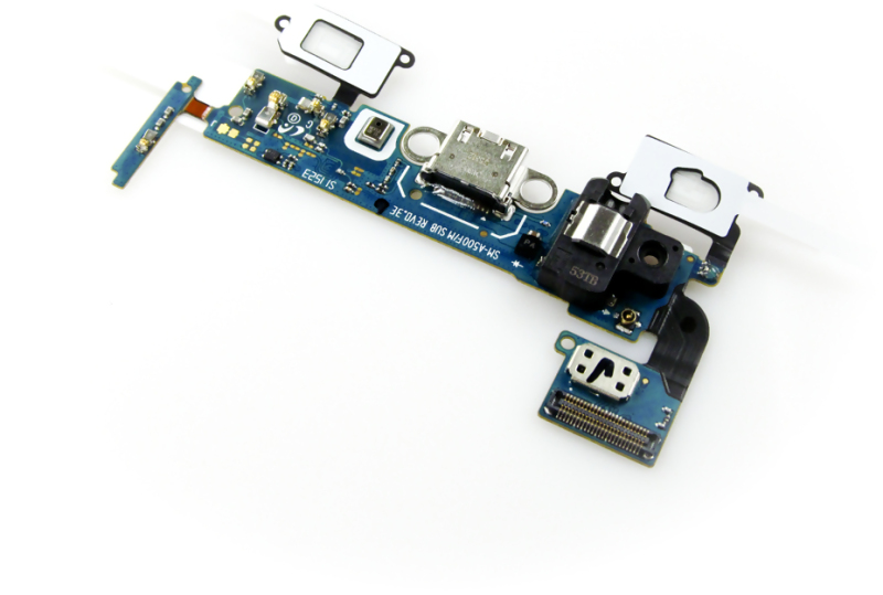 Samsung Galaxy A5 (SM-A500F) Byte av USB - Hemknapp och Hörlursuttag