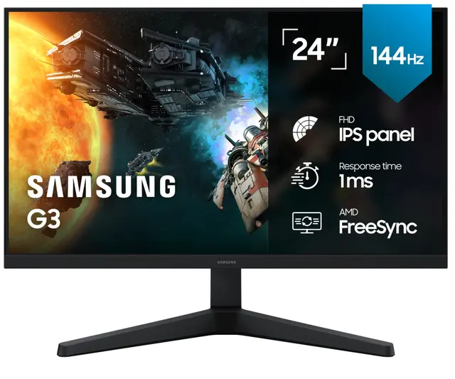 Samsung G3 24/FHD/IPS/144Hz gamingskärm, bild 2