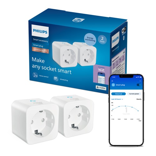 Philips Smart Plug energimätare (2-pack)