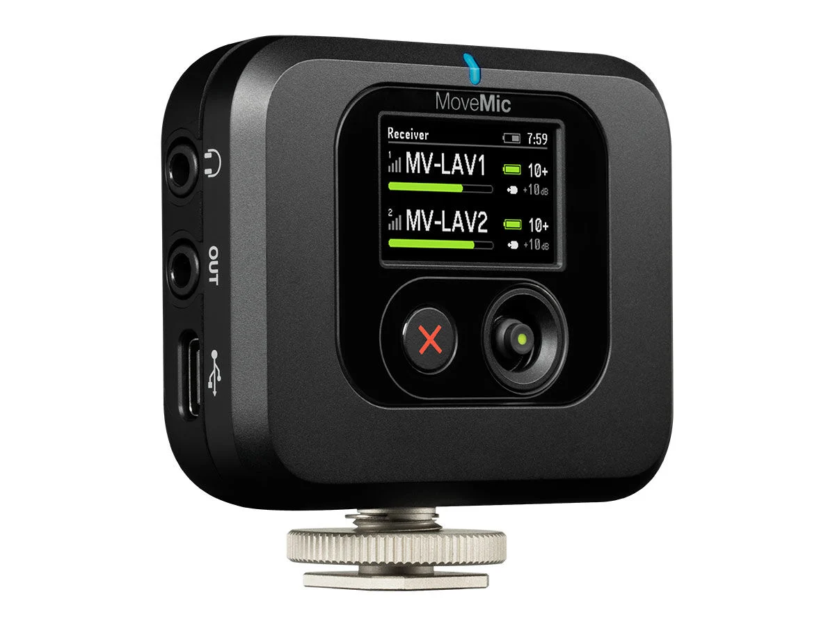 Shure MoveMic Receiver - Trådlös Mottagare till MoveMic, bild 3