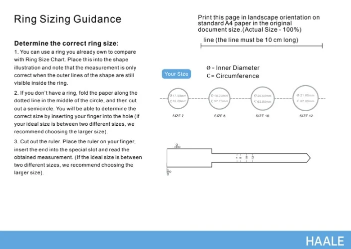 Haale Ring II Sizing kit, bild 4