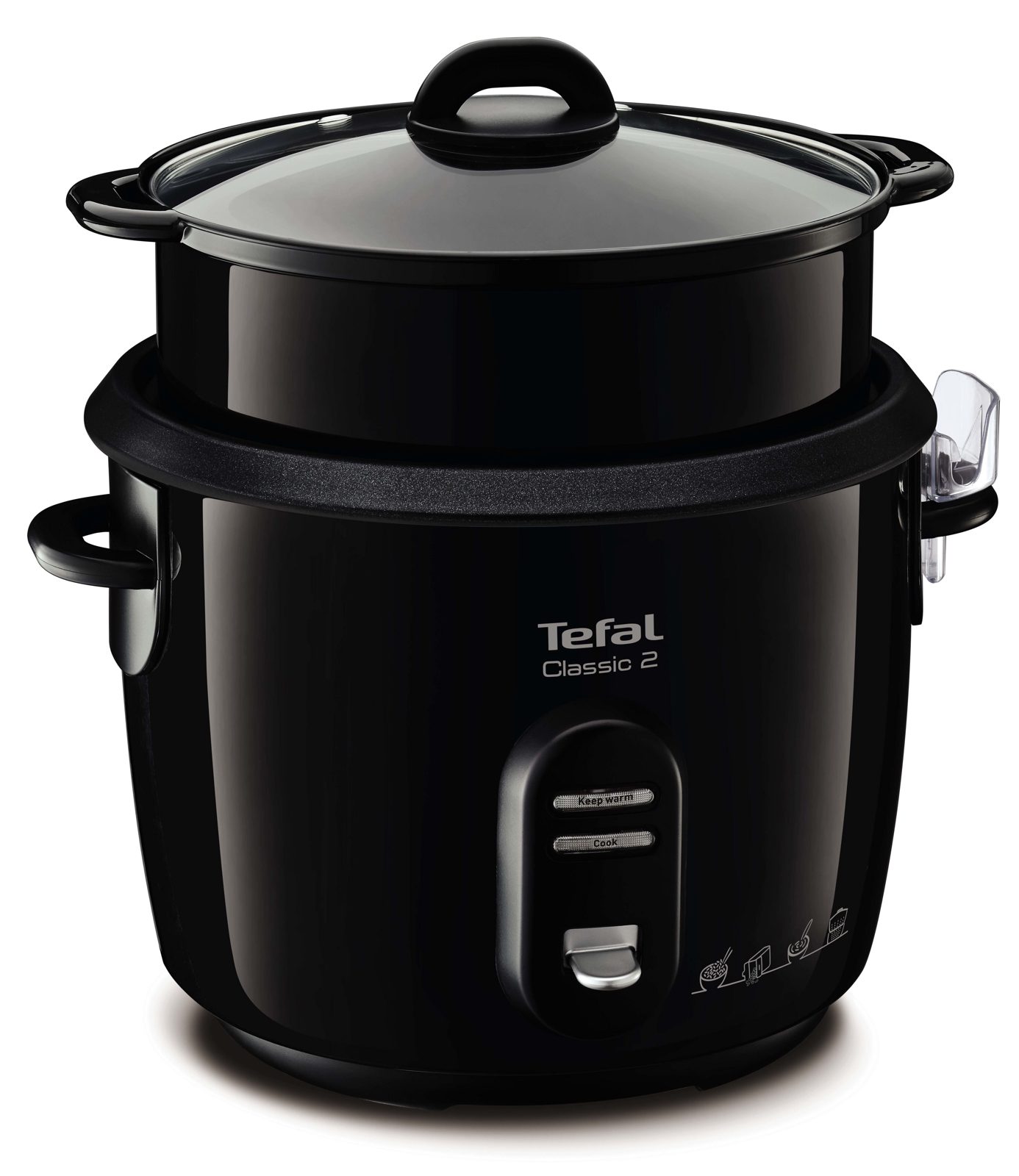 Tefal riskokare 5 liter Metallic svart