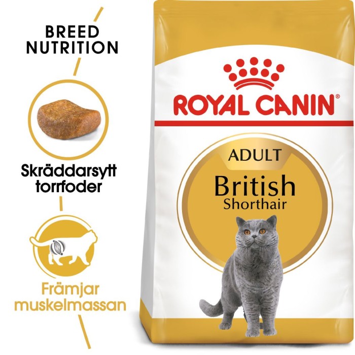 Royal Canin British Shorthair Adult Torrfoder för katt 10 kg