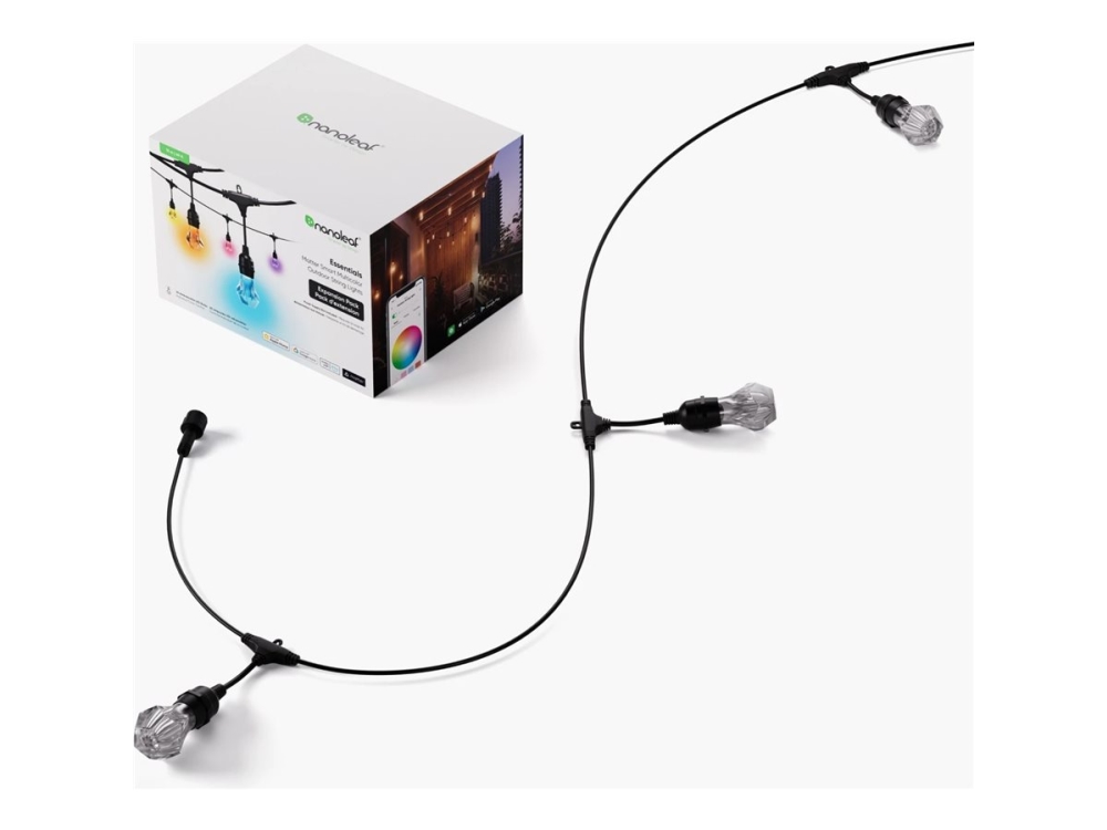 Nanoleaf Essentials Utvidgningspaket för utomhusslingor NF084E00-20SLO