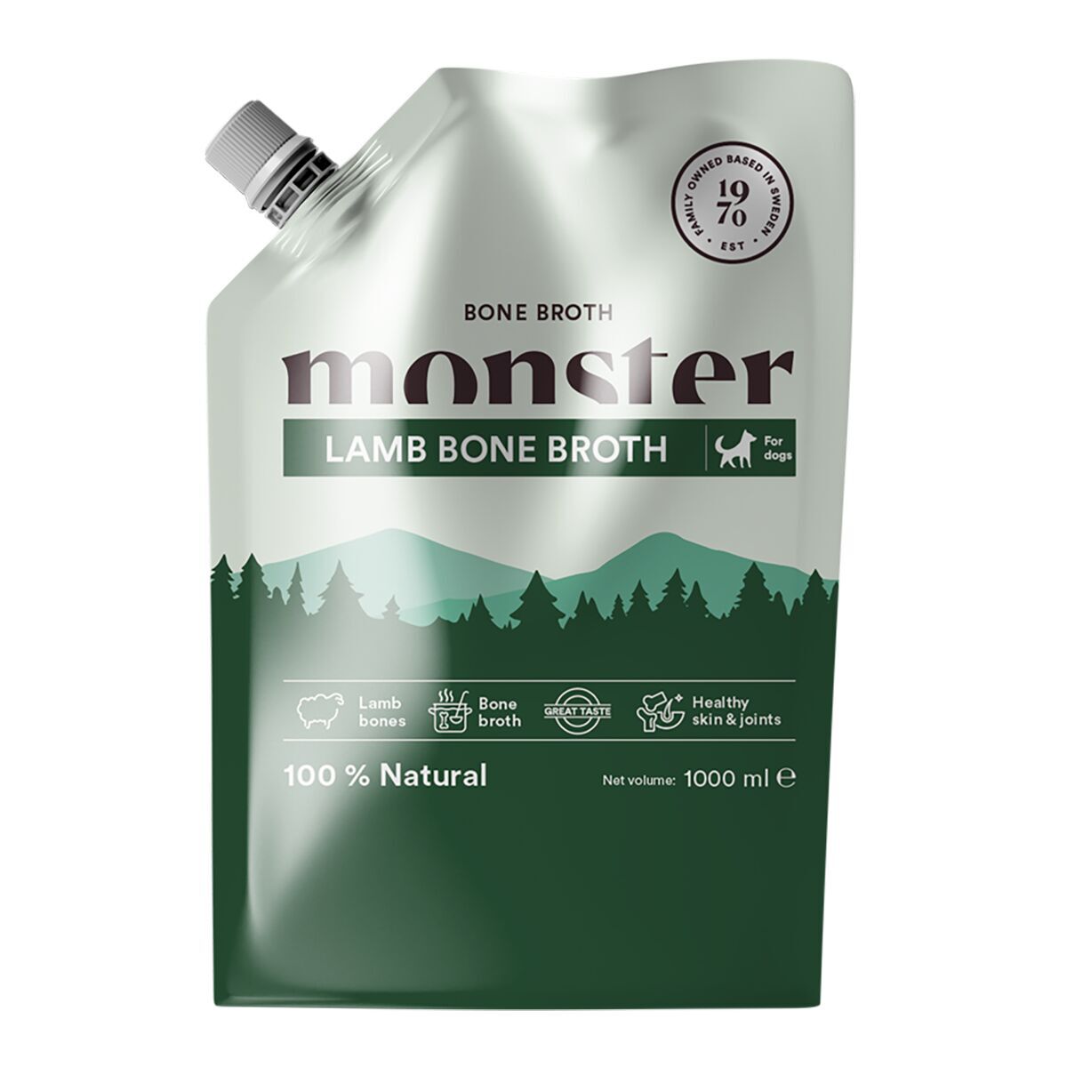 Monster Bone Broth Lamb 1000ml