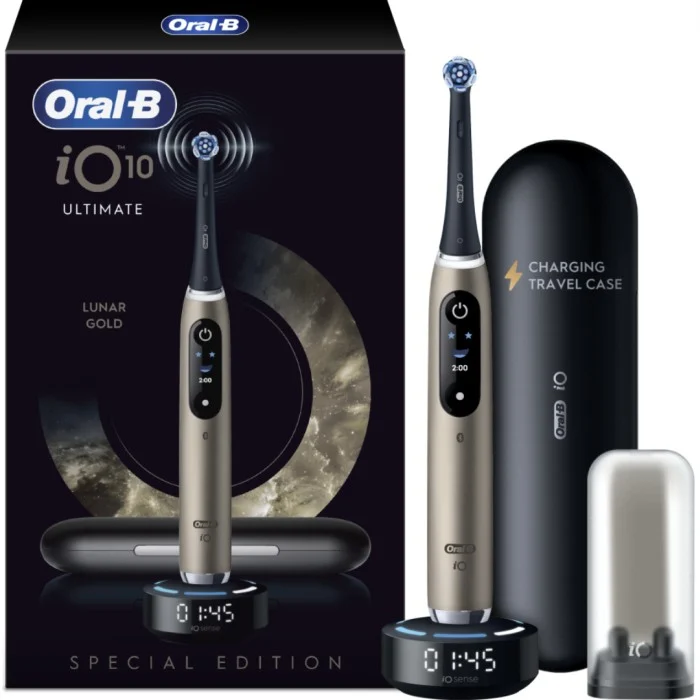 Oral-B iO10 Special Edition elektrisk tandborste 996297 (Lunar Gold)