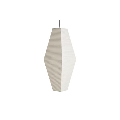 HAY - Papperslampskärm - Klassisk Vit - Prism - H110 cm