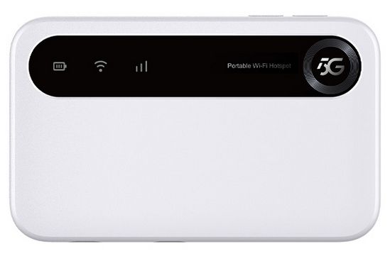 ZTE U50 5G-mobilrouter Wi-Fi 6 dualband, vit